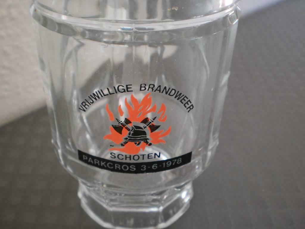 Vrijwillige brandweer Schoten  Bierpul, Enlèvement ou Envoi, Autres, Autres types