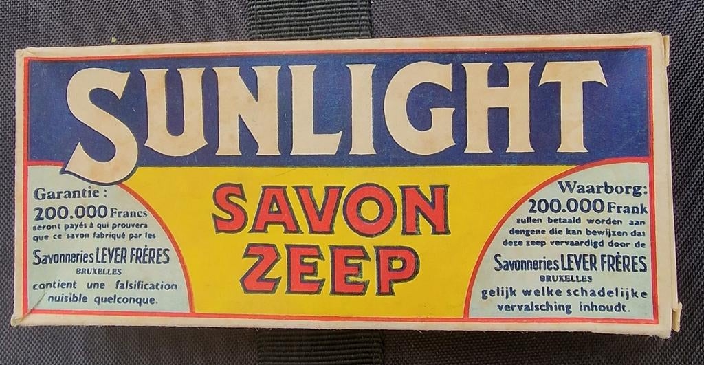 Savon Sunlight 2 packs, 4 pièces, 1940, emballage d'origine, Enlèvement ou Envoi