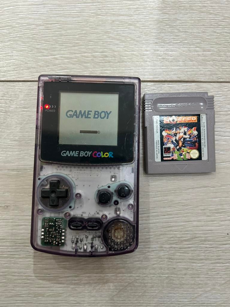 Gamboy color met game, Games en Spelcomputers, Ophalen, Zo goed als nieuw, Game Boy Color, Met games
