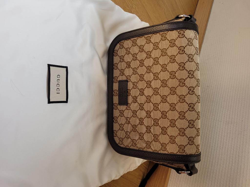 Gucci schoudertas, Handtassen en Accessoires, Tassen | Schoudertassen, Overige merken, Bruin, Nieuw, Ophalen of Verzenden