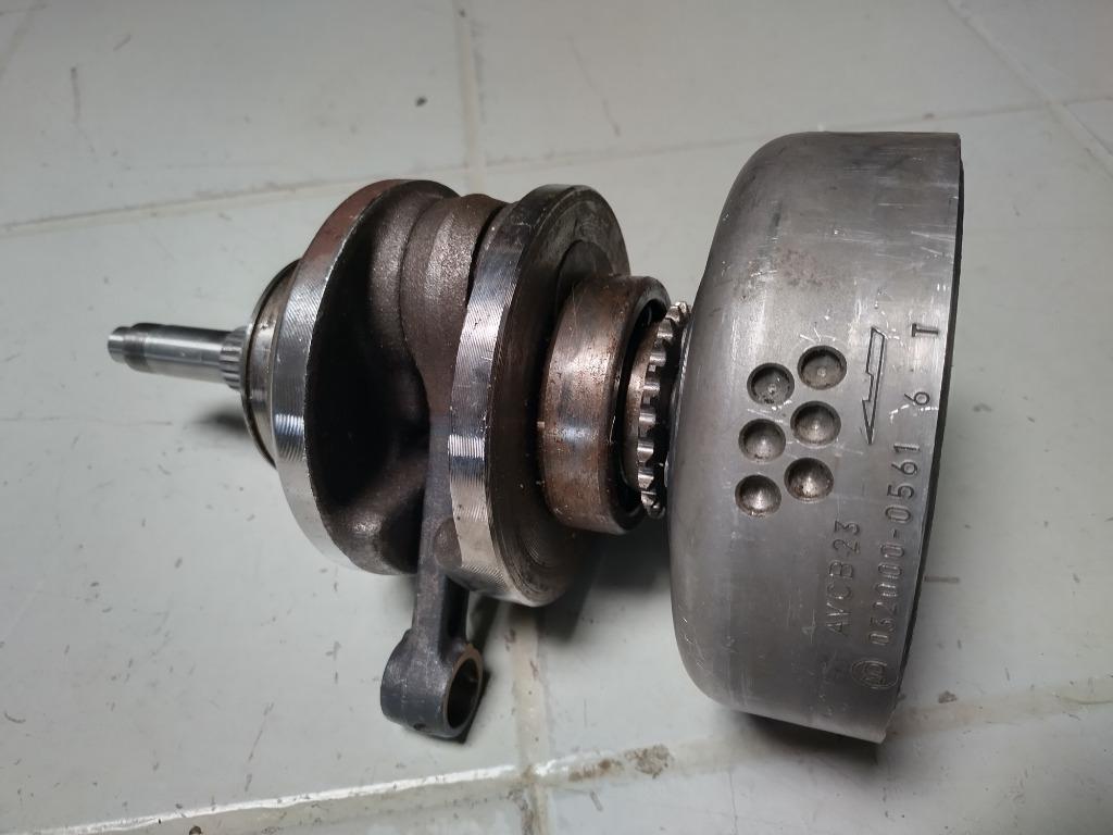 honda xl 250 krukas en vliegwiel, Ophalen of Verzenden, Gebruikt