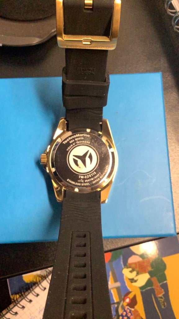 TechnoMarine manta, Handtassen en Accessoires, Horloges | Heren, Staal, Polshorloge, Nieuw, Kunststof