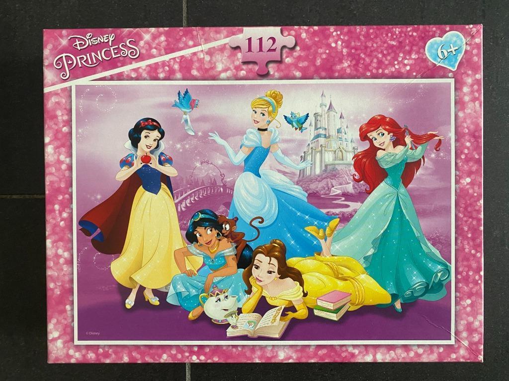 Puzzel Disney Princess (112 stukjes), Enlèvement, Plus de 50 pièces, Comme neuf, 6 ans ou plus