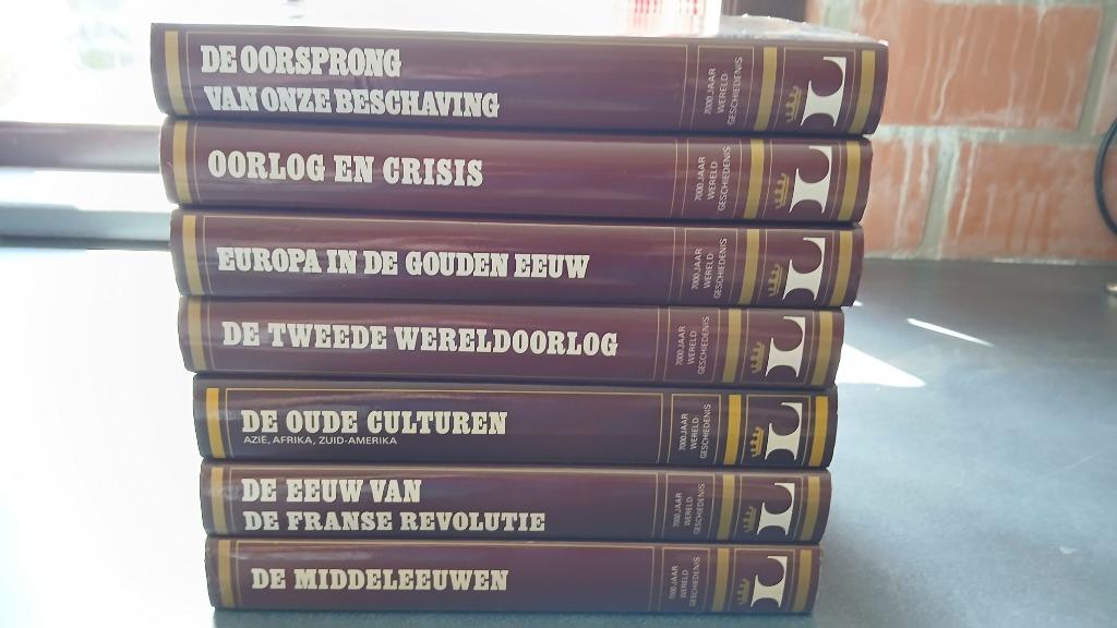 Lekturama-7000 jaar wereldgeschiedenis-7st-zie omschrijving, Boeken, Ophalen of Verzenden, Zo goed als nieuw, Afrika