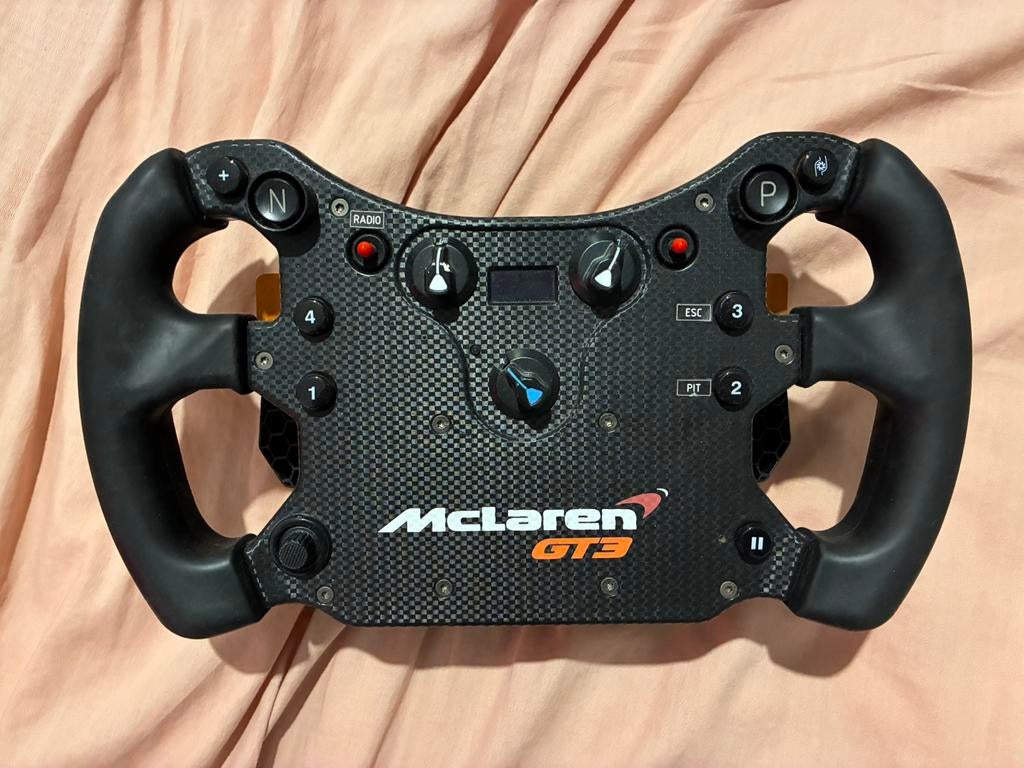 Volant Fanatec McLaren + Moteur + Pédalier – Pack sim racing, Consoles de jeu & Jeux vidéo, Jeux | PC, Comme neuf, Simulation