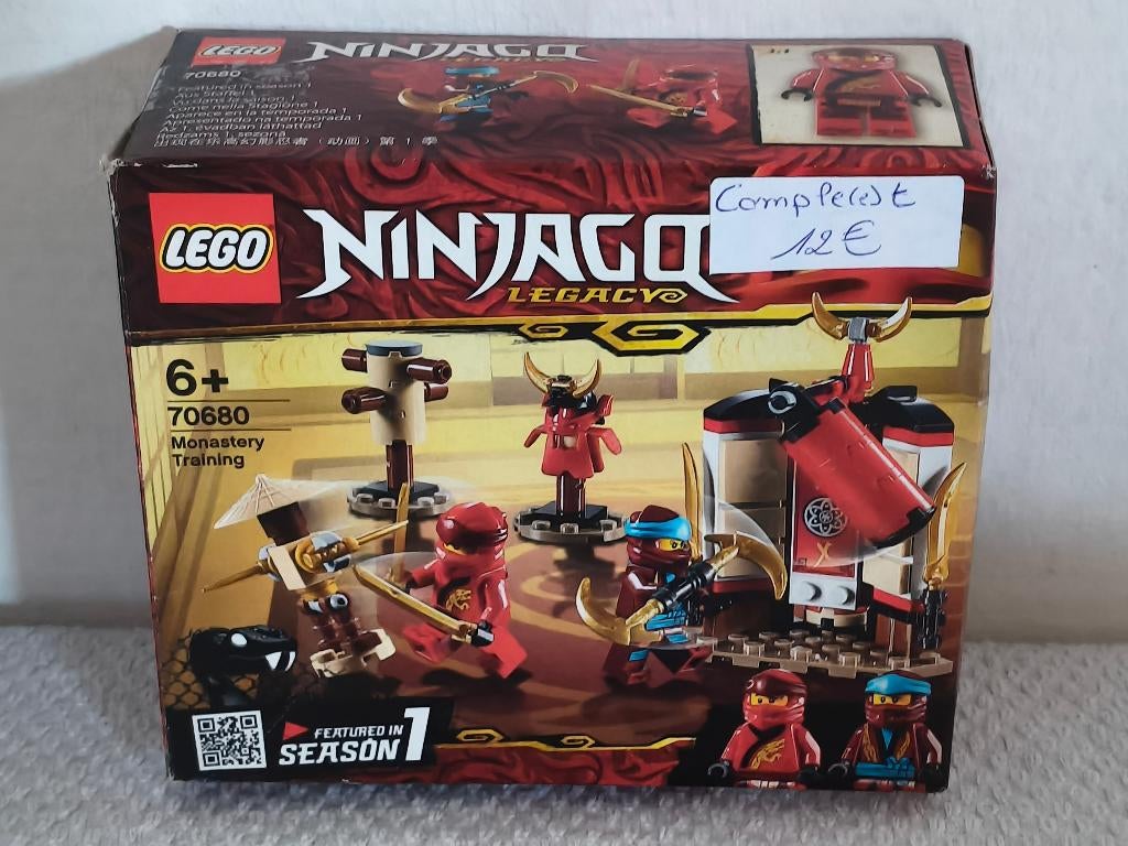 Lego Ninjago 70680 Kloostertraining, Ophalen of Verzenden, Gebruikt, Lego