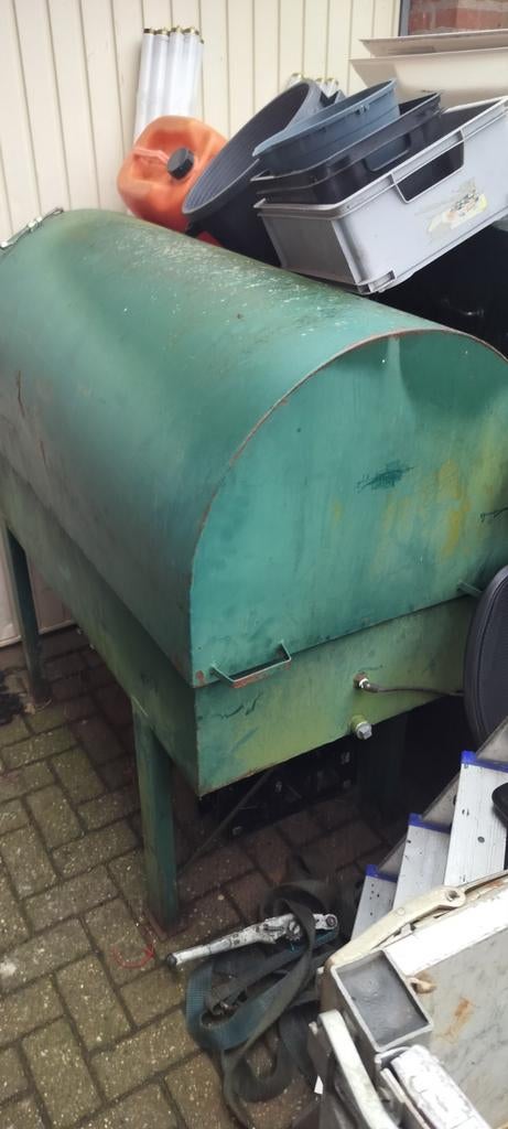 Mazout lekbakken, Doe-het-zelf en Bouw, Ophalen, Gebruikt