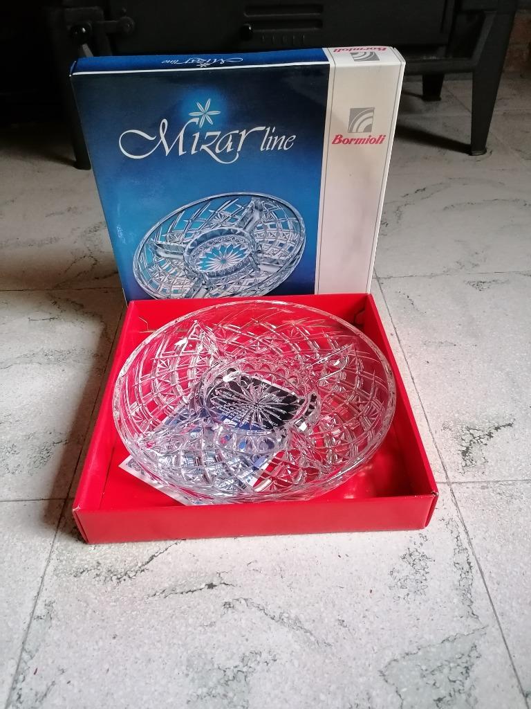 Tapas schaal kristal Mizar line Bormioli, Ophalen