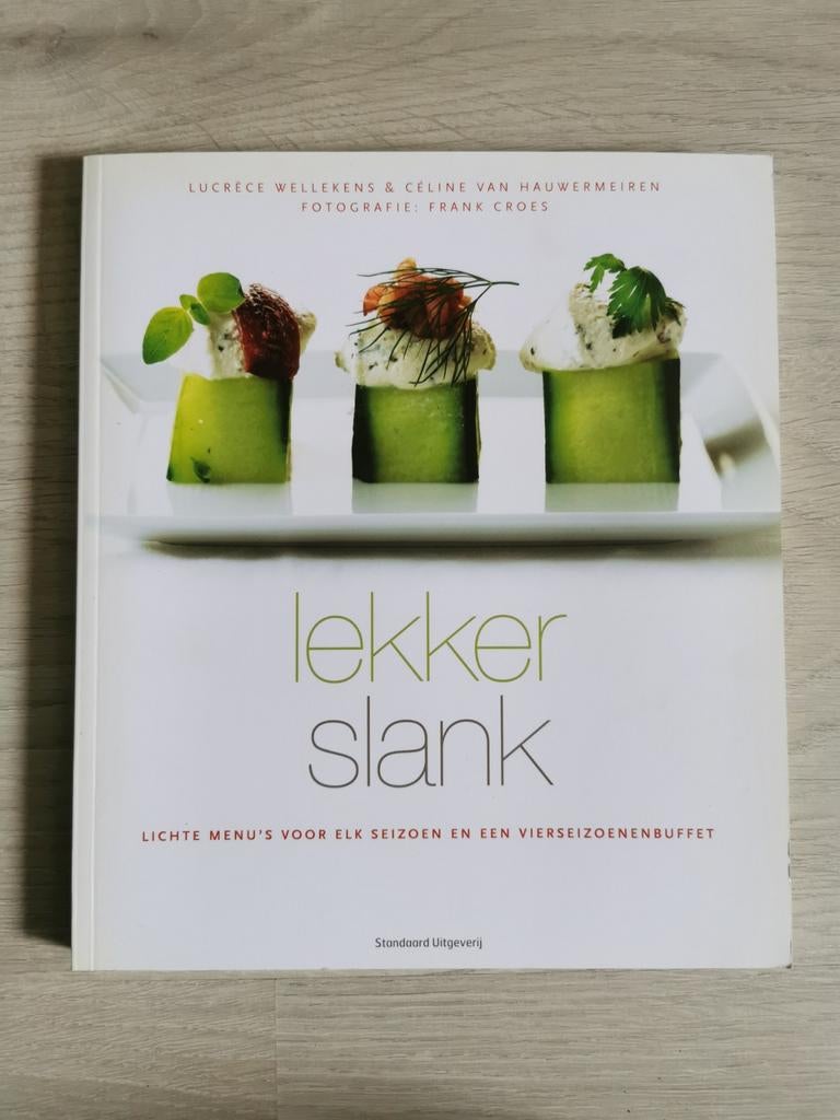 Kookboek Lekker slank, Enlèvement ou Envoi, Utilisé, Régime et Alimentation