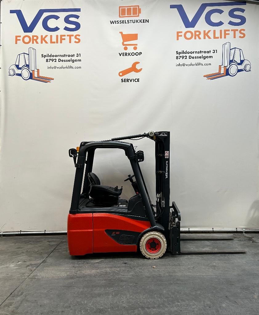 Elektrische heftruck: e16 evo met vele opties en garantie, Ophalen, Linde, Heftruck, 1000 tot 2000 kg
