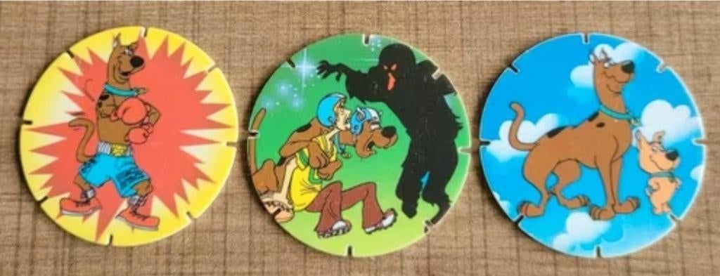 Scooby-Doo: 3 Croky Caps, Verzamelen, Ophalen of Verzenden, Gebruikt, Tv, Overige typen