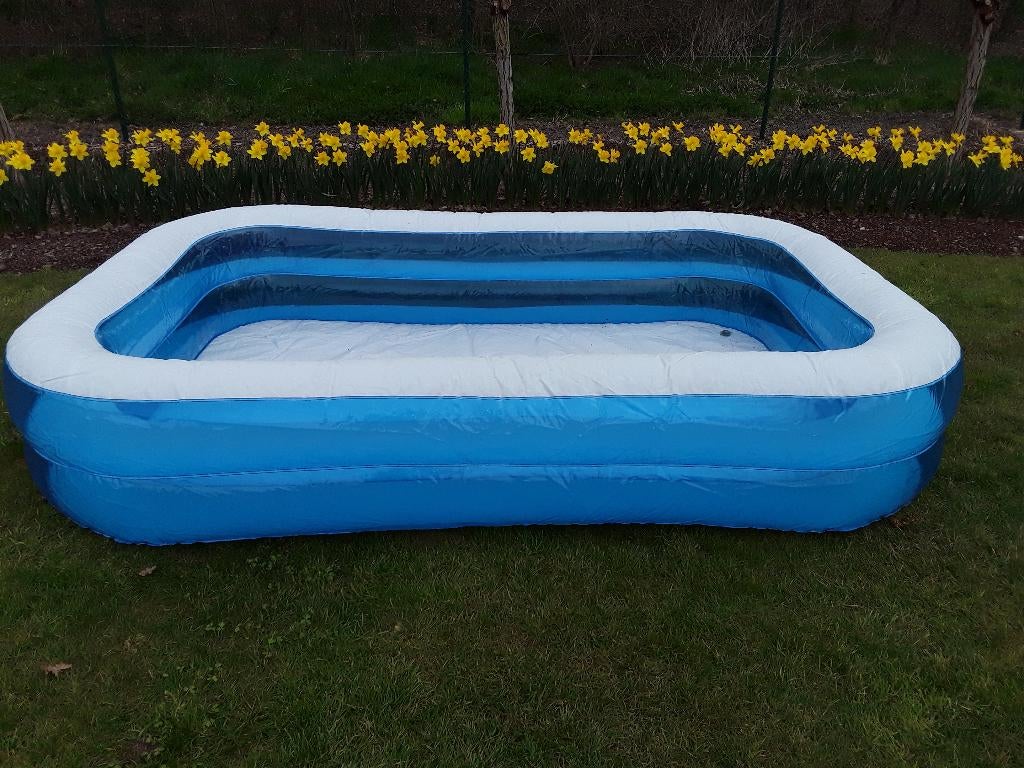 opblaasbaar zwembad, Enlèvement, Comme neuf, Rectangulaire, Piscine gonflable