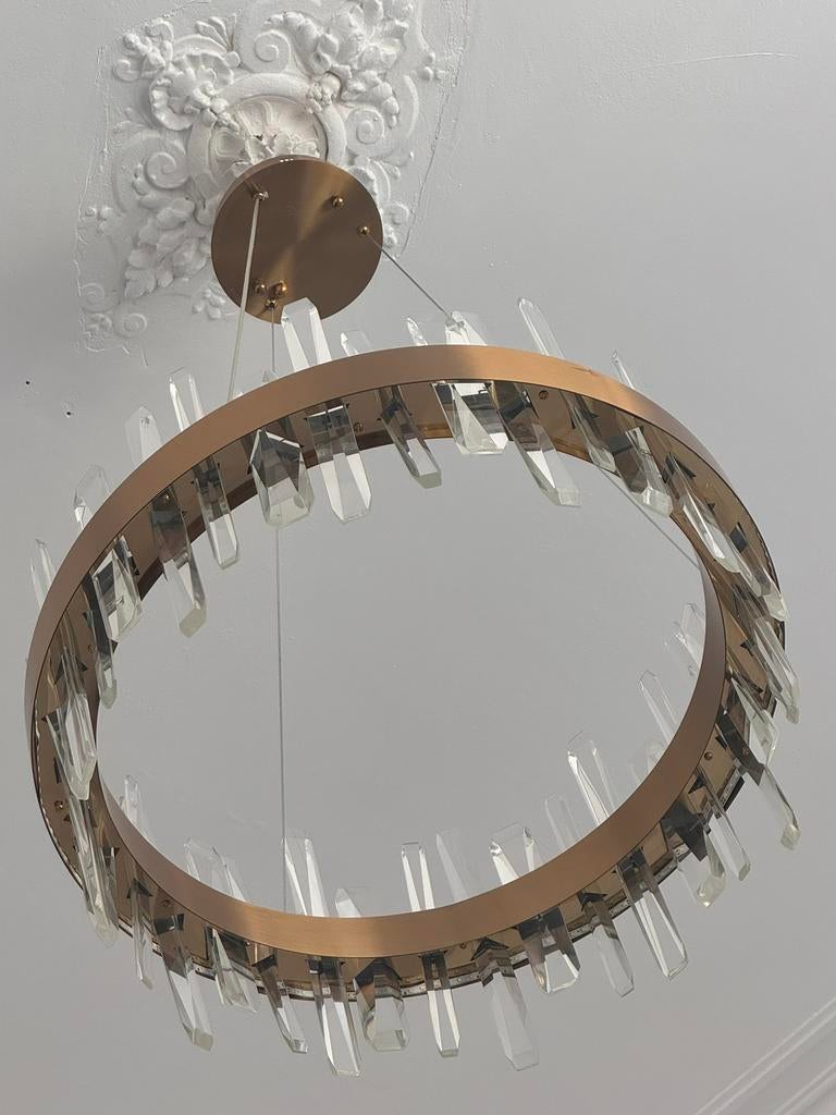 Plafondlamp kroonluchter als nieuw, Zo goed als nieuw