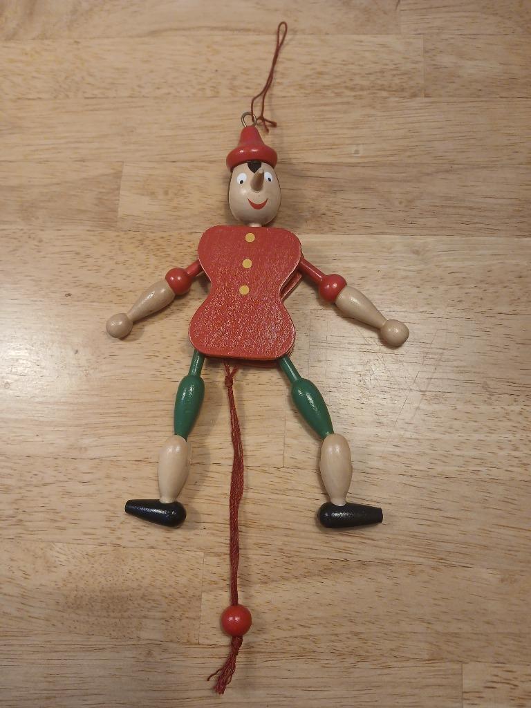 Pinocchio en bois articulé, Enlèvement, Neuf