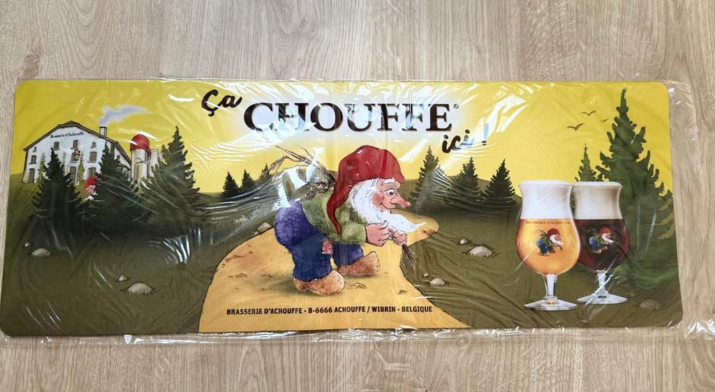 Chouffe toogmat, Verzamelen, Biermerken, Ophalen, Zo goed als nieuw