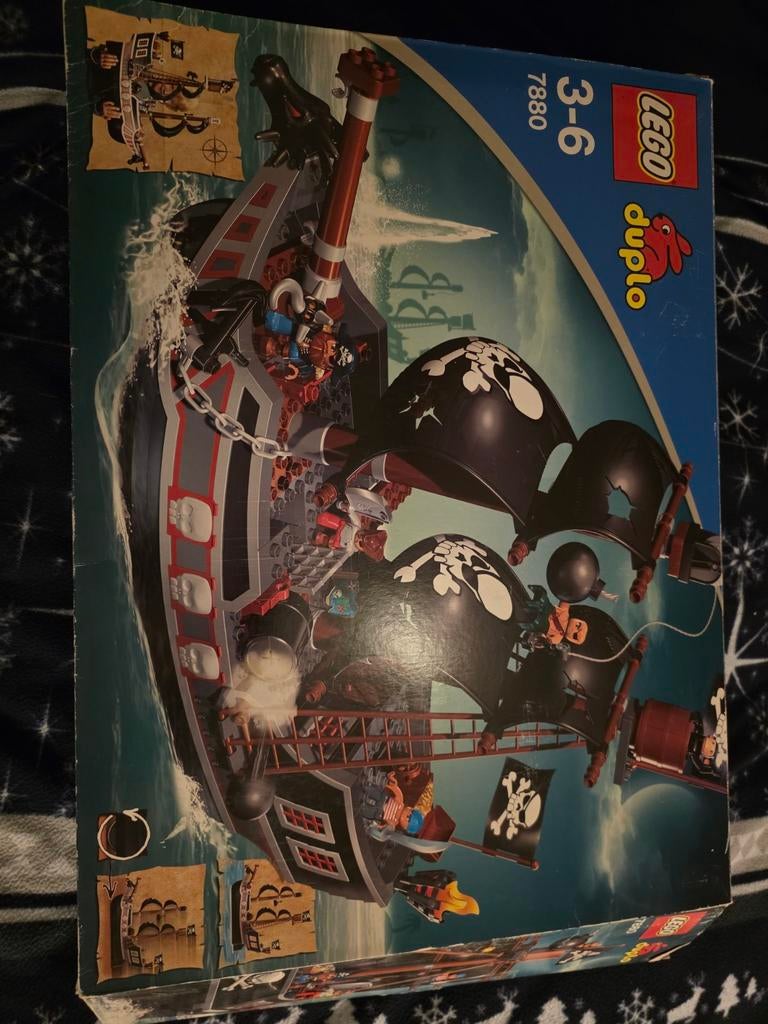 Lego duplo 7880 piratenboot, Ophalen, Duplo