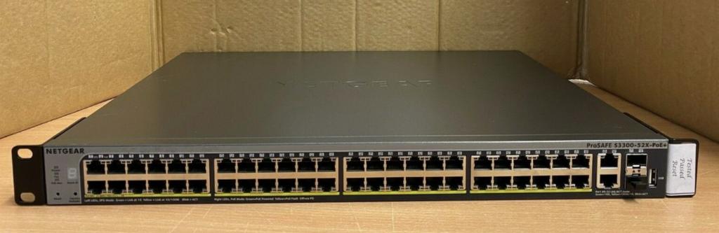 Netgear ProSafe S3300-52X, Enlèvement
