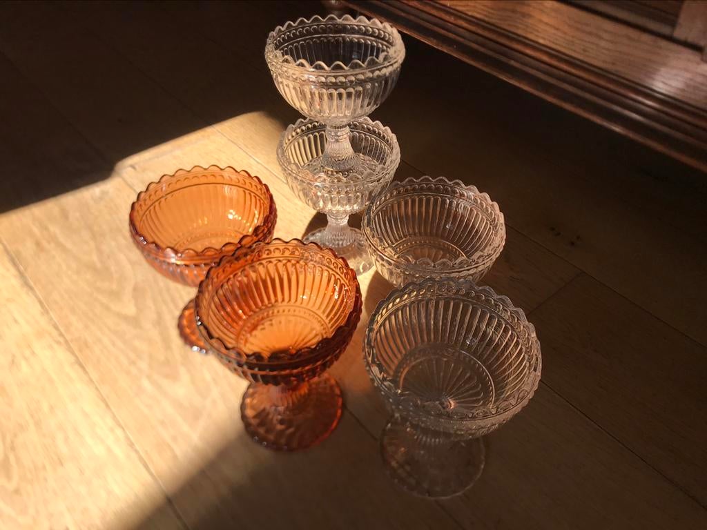 Iittala Maribowl Marimekko 6 stuks, Ophalen, Overige stijlen, Glas, Schaal of Schalen