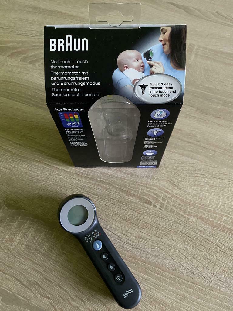 Braun Age Precision BNT400B Thermometer, Ophalen, Zo goed als nieuw