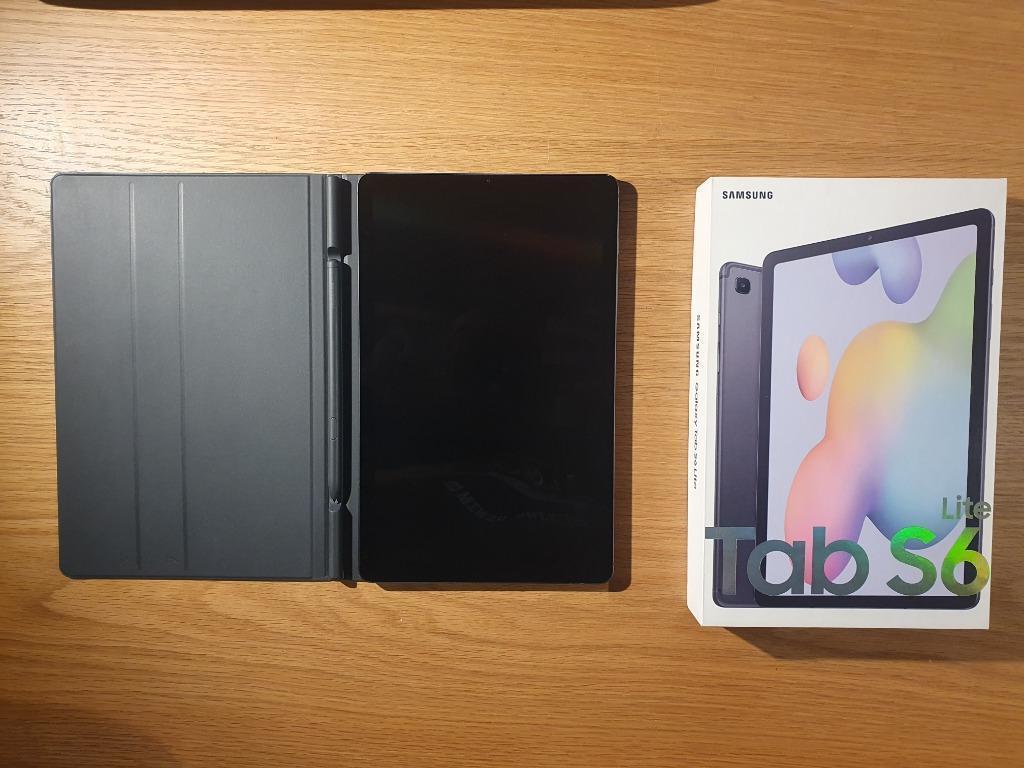 Samsung Tab S6 Lite + book cover, Informatique & Logiciels, Android Tablettes, Tab S6 Lite, 10 pouces, Enlèvement, Utilisé