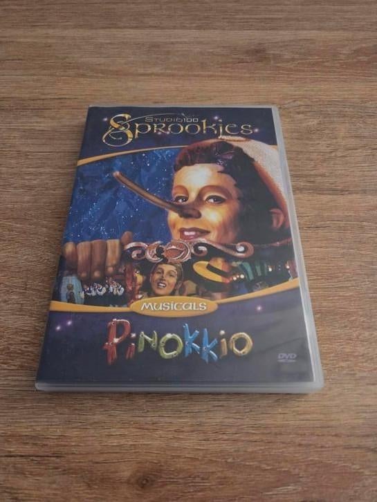Pinokkio Musical van Studio 100 blauwe hoes, Ophalen of Verzenden, Zo goed als nieuw