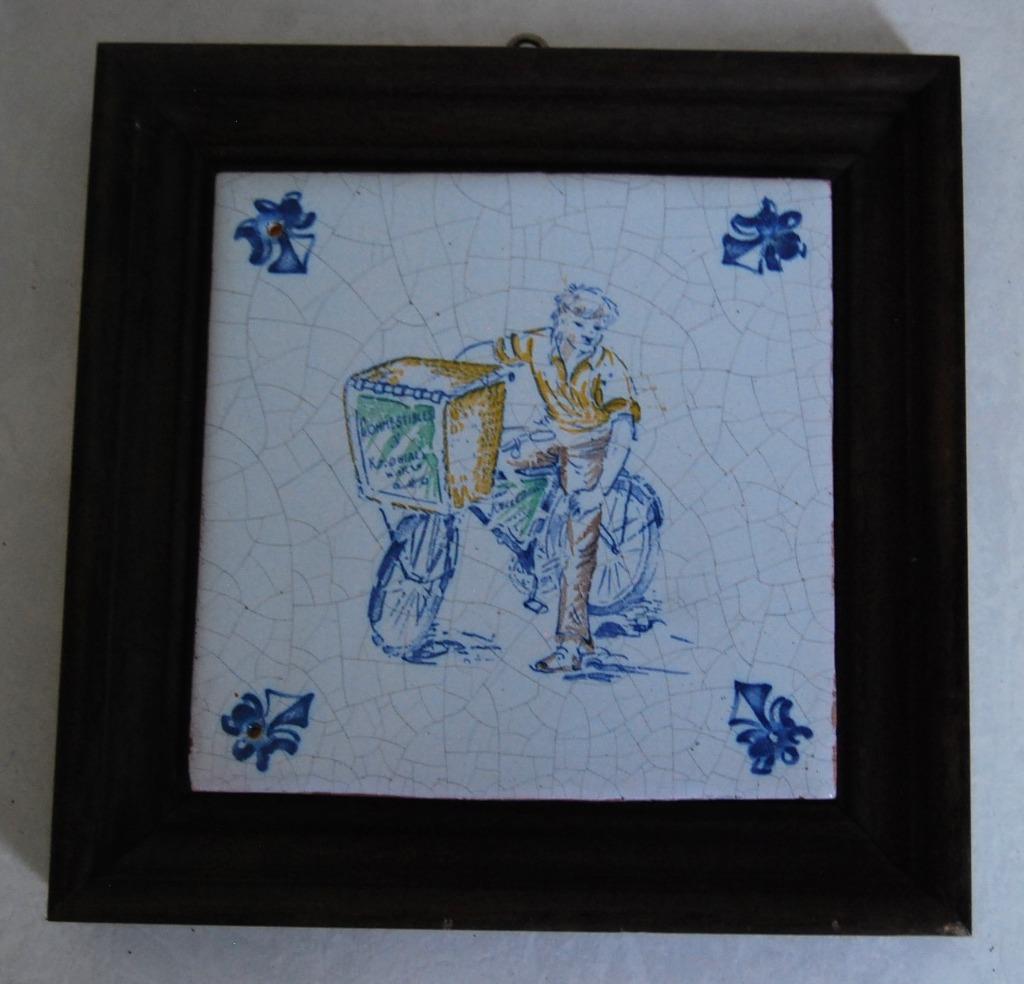 Oud Hollandse wandtegel uit het Pottershuis “de Swaen“, Antiek en Kunst, Ophalen of Verzenden