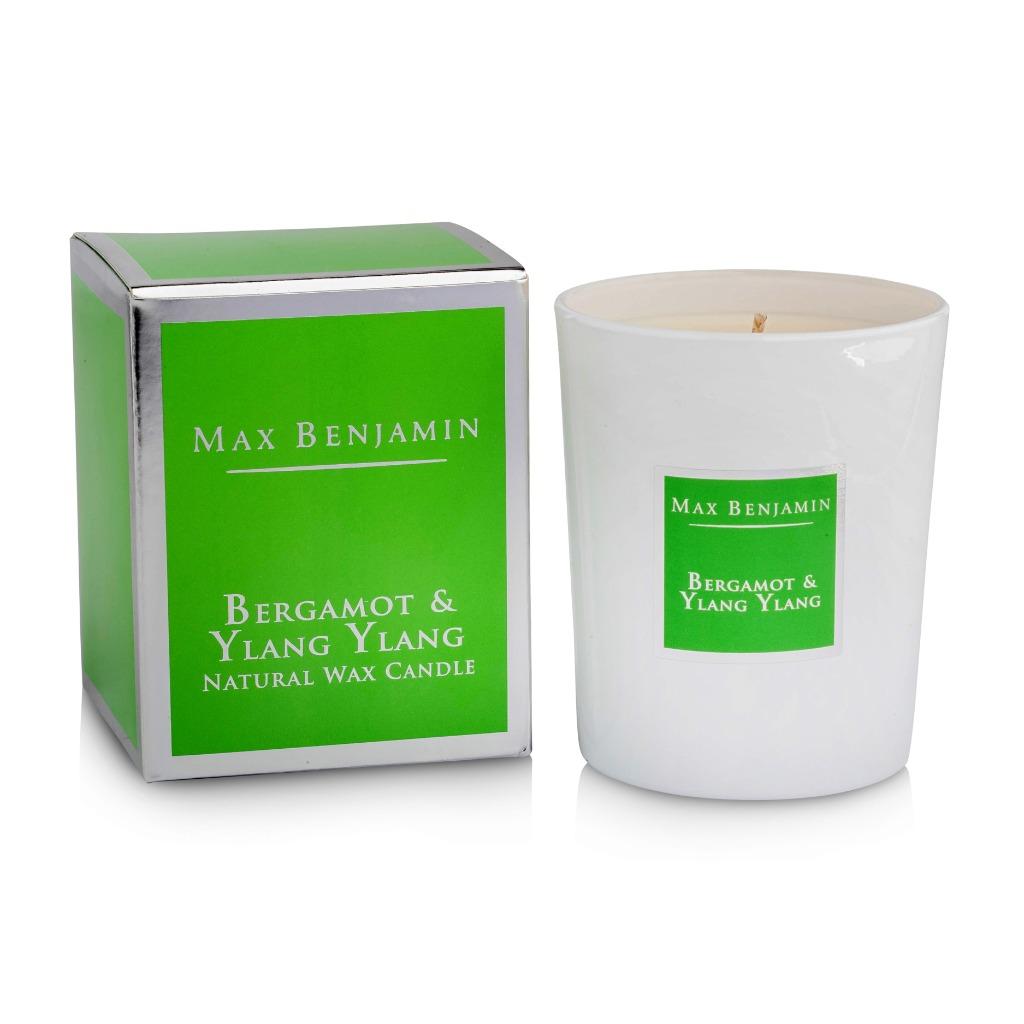 Max Benjamin geurkaars nieuw Bergamot & Ylang Ylang, Overige materialen, Wit, Nieuw, Ophalen of Verzenden