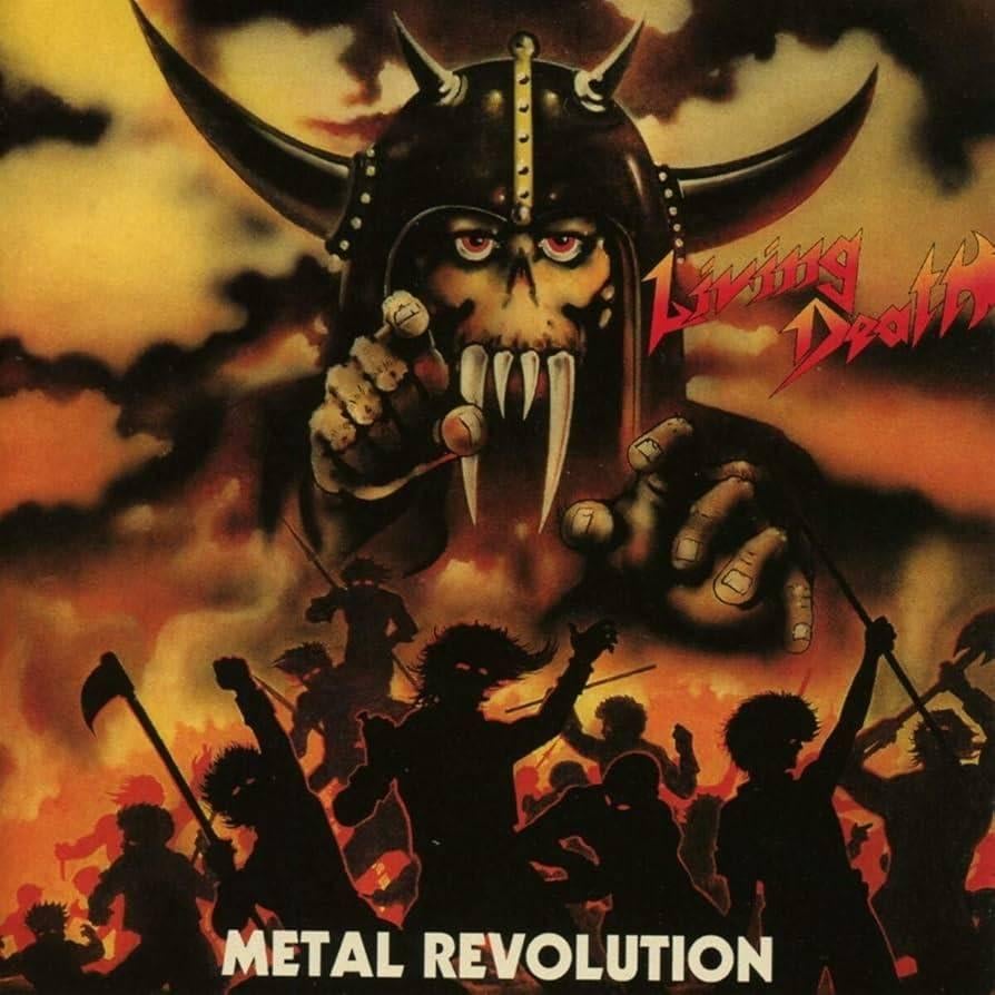 LIVING DEATH - Metal Revolution (Orange / Halloween Vinyl), Envoi, Neuf, dans son emballage