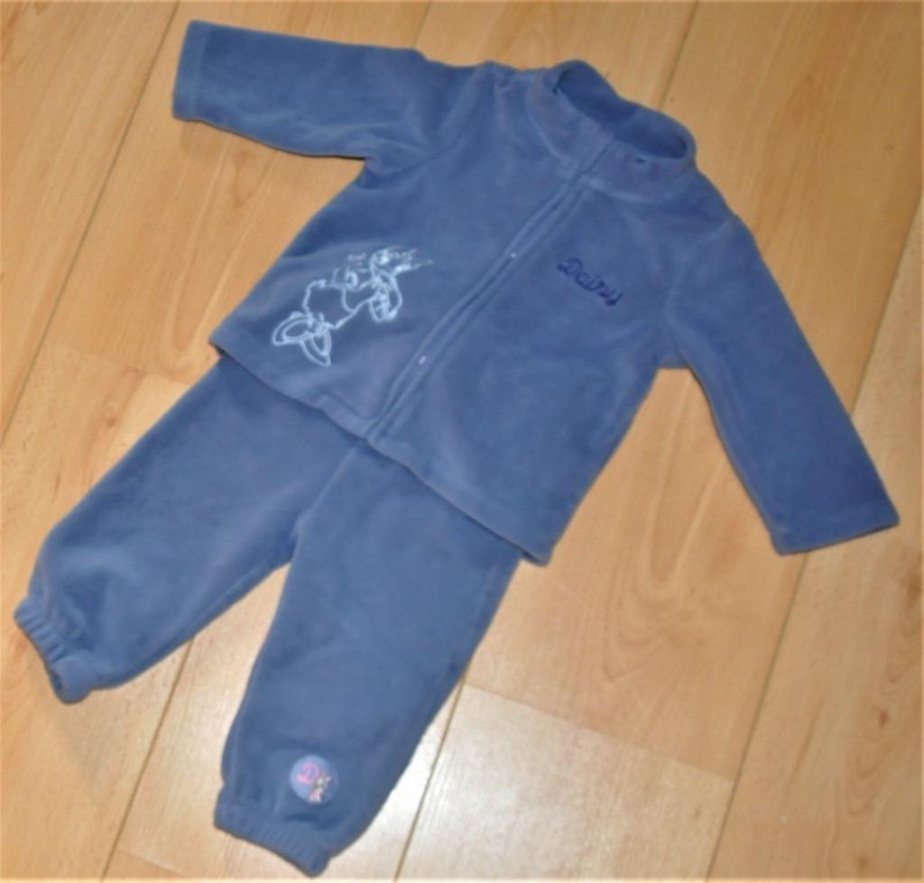 Disney Daisy ensemble polar bleu 12 mois tb état, Disney, Garçon ou Fille, Enlèvement ou Envoi, Ensemble
