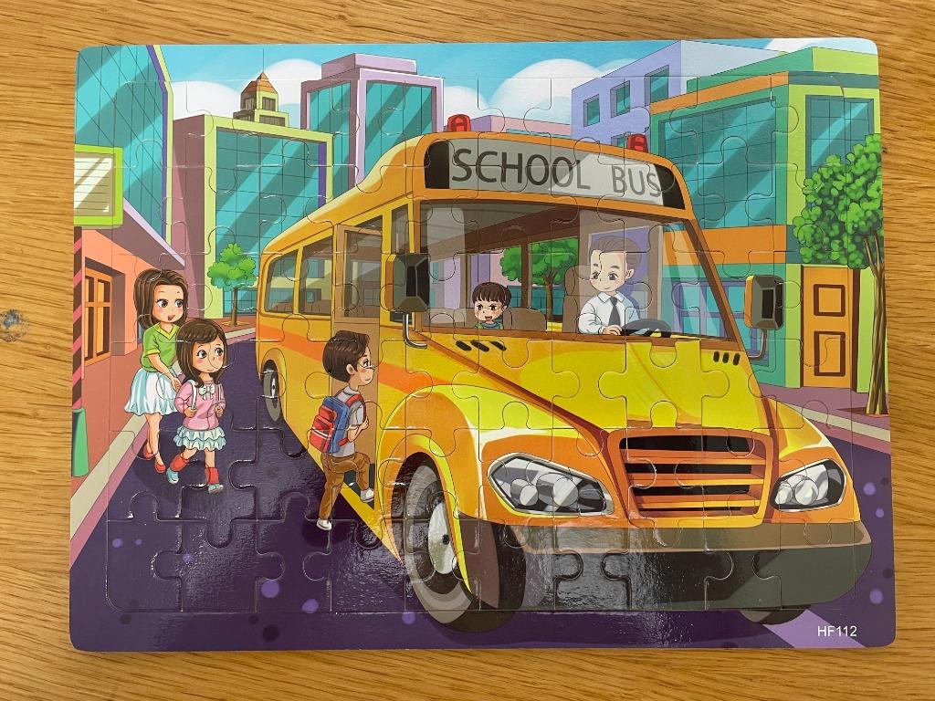 2 puzzels van 60 stukjes, Ophalen of Verzenden, Meer dan 50 stukjes, Gebruikt, 6 jaar of ouder