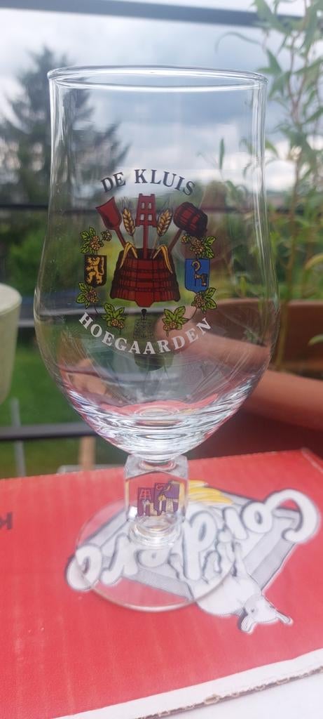 Hoegaarden glas, Ophalen of Verzenden, Zo goed als nieuw