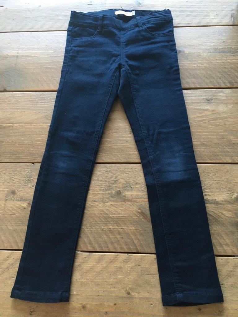 NAME IT, (marine) blauwe broek 122, Broek, Gebruikt, Meisje, Name it