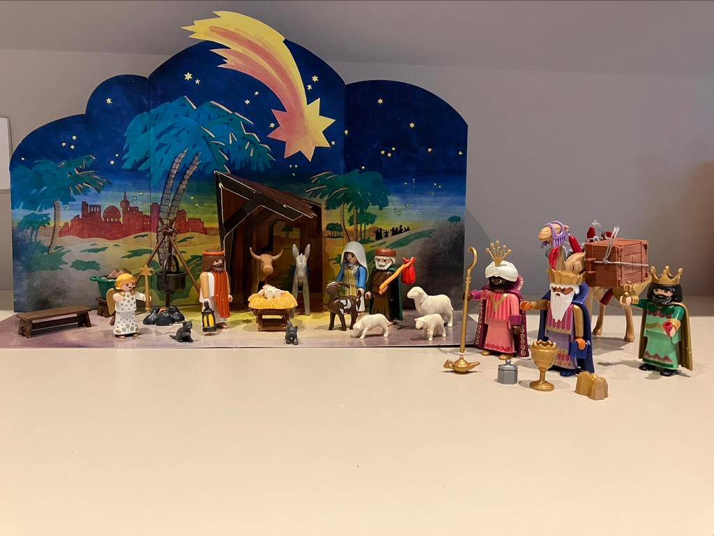 Playmobil kerststal 3996 + 3 wijzen 3997 - Collector’s item, Kinderen en Baby's, Speelgoed | Playmobil, Ophalen of Verzenden, Zo goed als nieuw