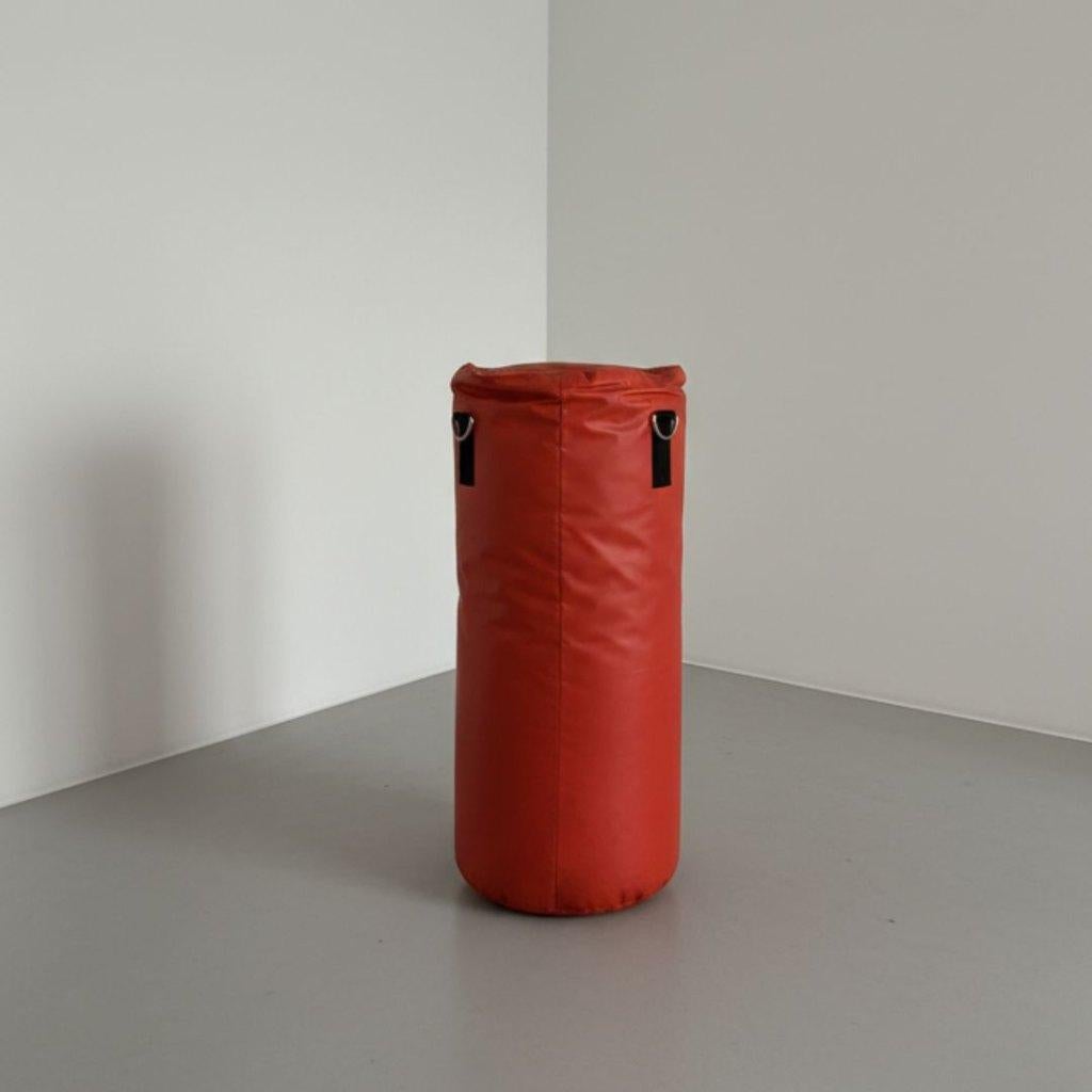 Bokszak - Rood - Ongebruikt - Zwaar - Ophangketting - 25KG, Sport en Fitness, Boksen, Zo goed als nieuw, Bokszak, Ophalen