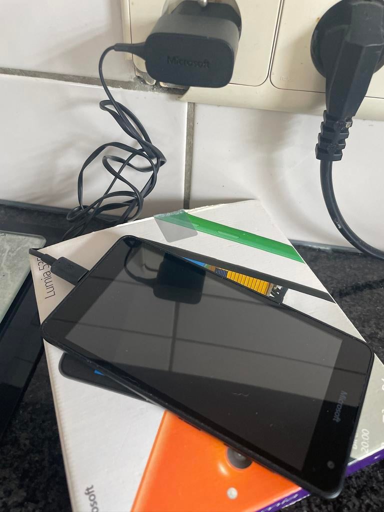 Microsoft Lumia 535-smartphone, Telecommunicatie, Mobiele telefoons | Nokia, Zwart, Touchscreen, Ophalen of Verzenden, Zo goed als nieuw