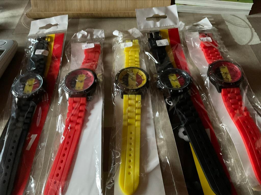 Uurwerk rode duivels, Verzamelen, Ophalen of Verzenden, Nieuw