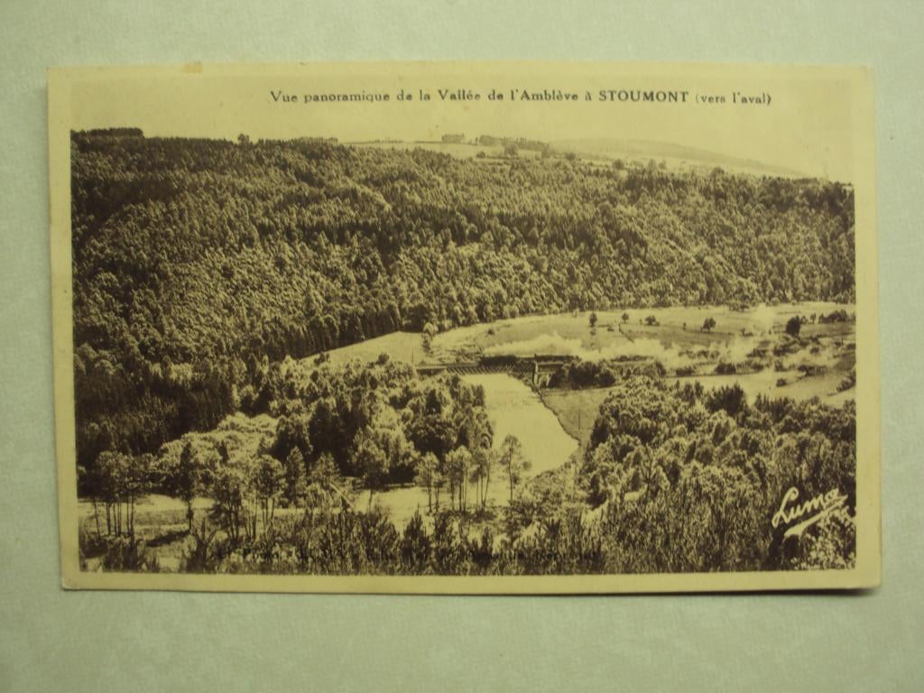 55199 - STOUMONT - VUE PANORAMIQUE - VALLEE DE L'AMBLEVE, Envoi