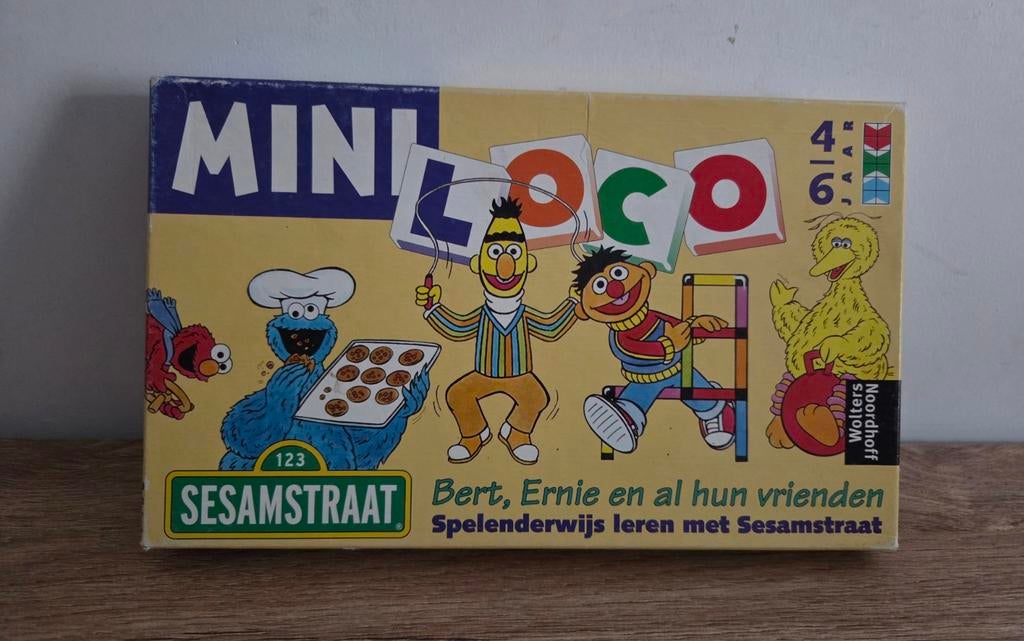 Mini Loco set Sesamstraat, Ophalen of Verzenden