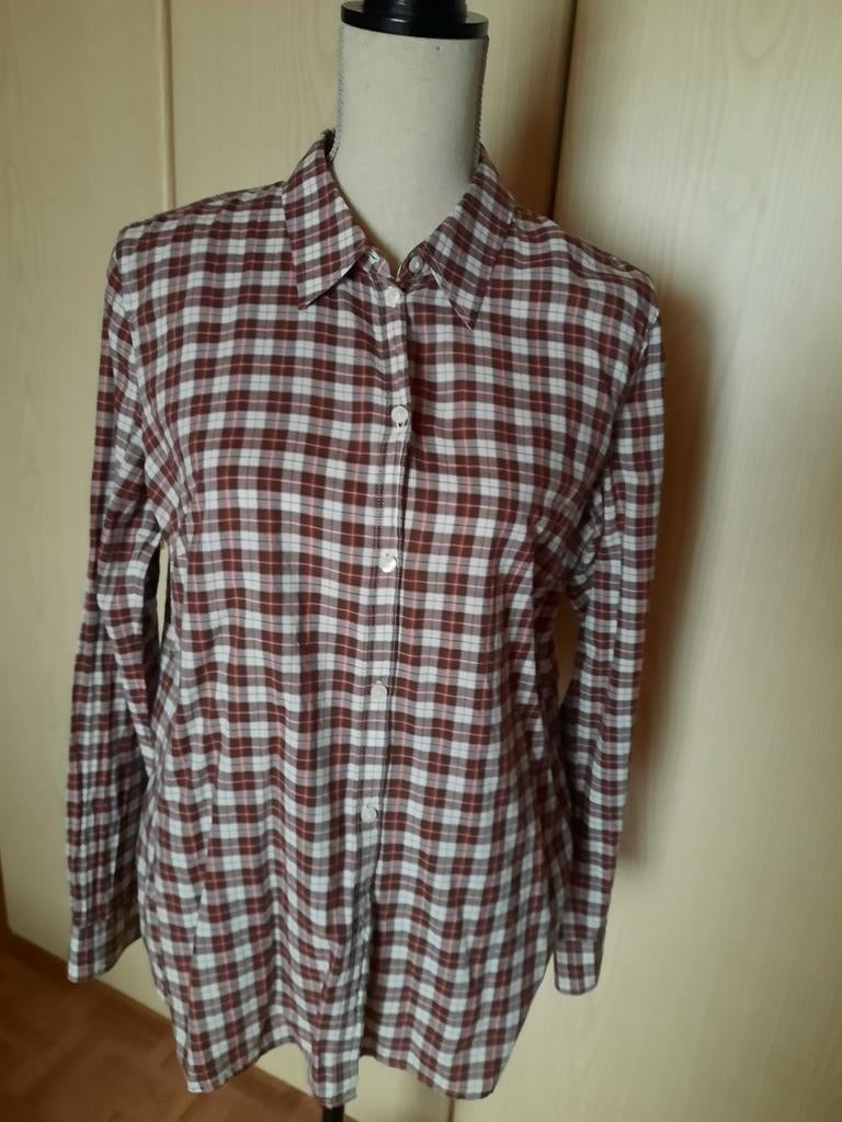 Los geruit hemdje van Esprit. Maat 42, Kleding | Dames, Ophalen of Verzenden, Zo goed als nieuw, Maat 42/44 (L)