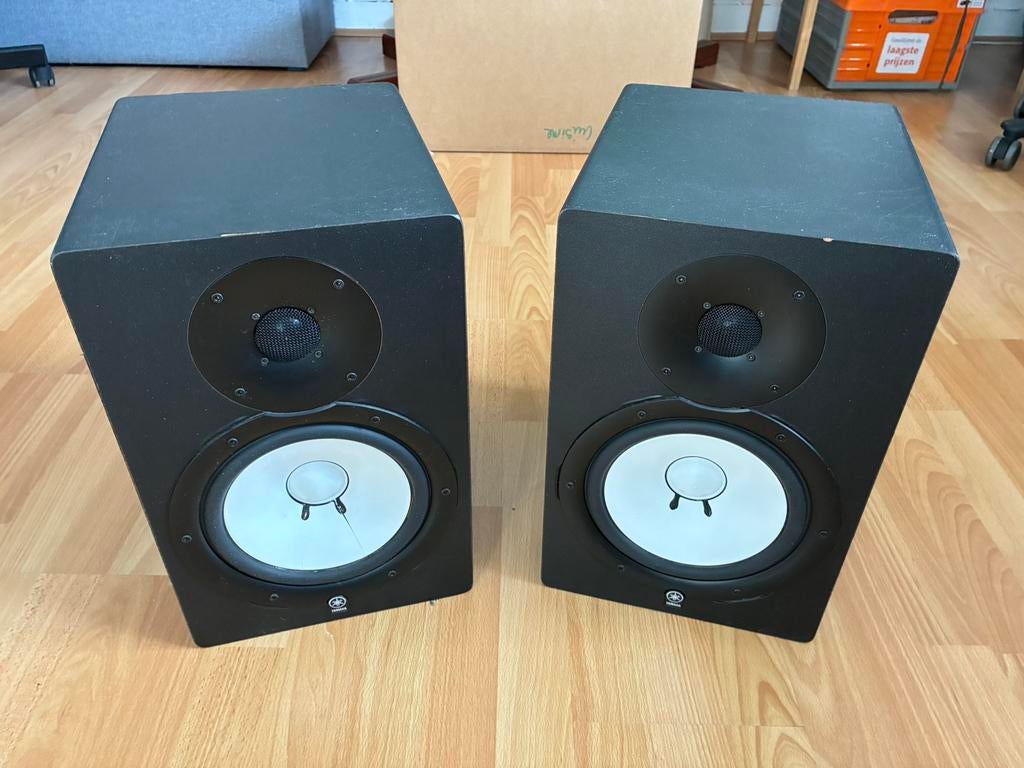 Paire d’enceintes de monitoring Yamaha HS80M, Gebruikt, Overige typen, 60 tot 120 watt, Ophalen