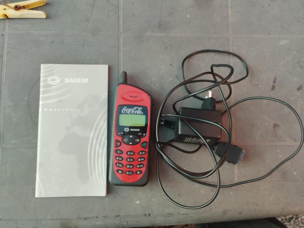 gsm sagem coca cola vintage complet avec housse, Enlèvement ou Envoi, Comme neuf