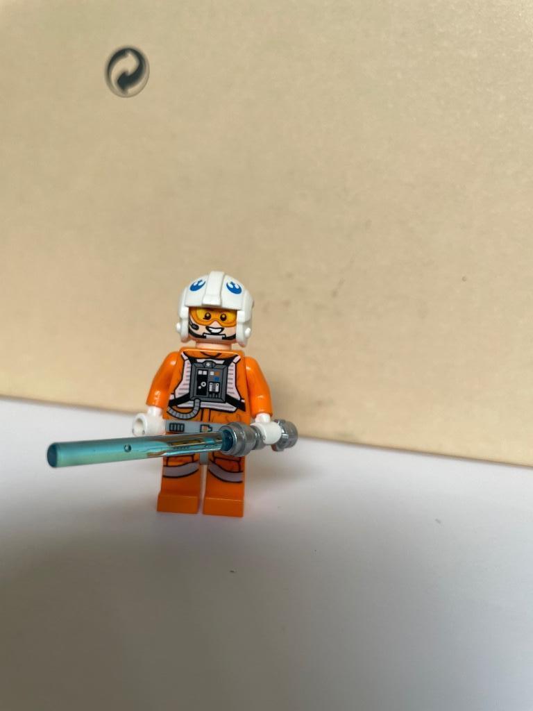 Lego Star Wars minifigure Luke Skywalker Snowspeeder, Ophalen, Zo goed als nieuw, Complete set, Lego