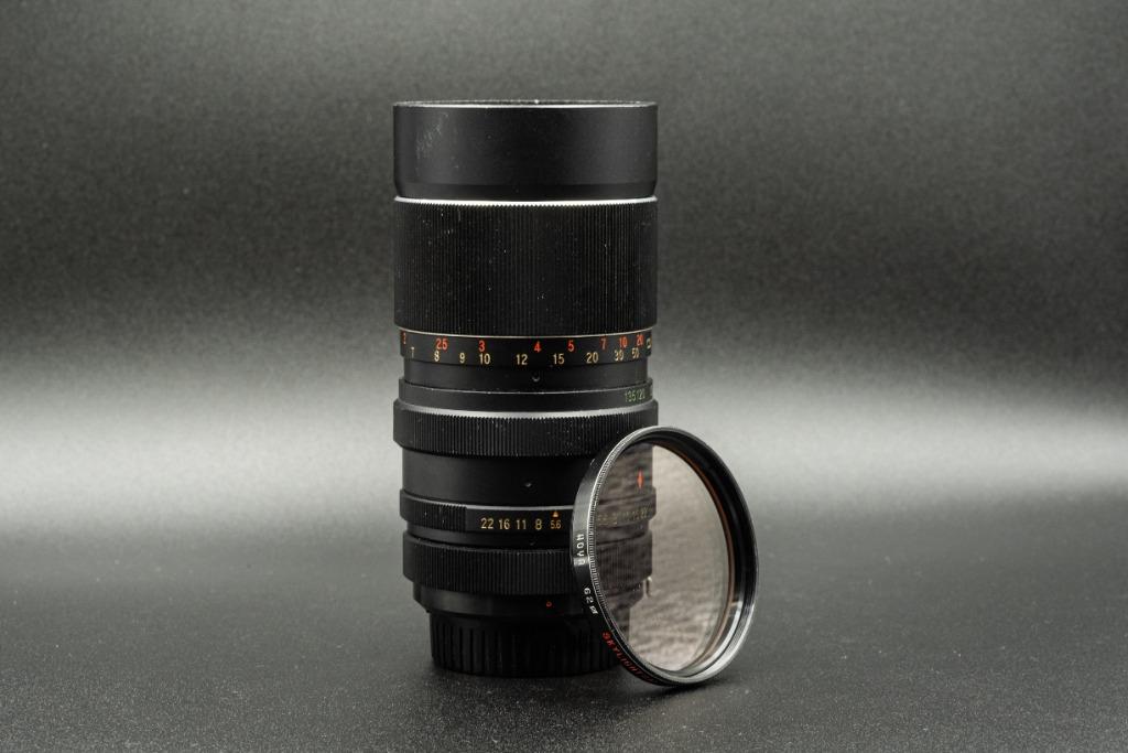 Vivitar Auto Tele-Zoom 55-135mm F3.5 + Filtre - Pour Minolta, Enlèvement ou Envoi, Utilisé, Minolta
