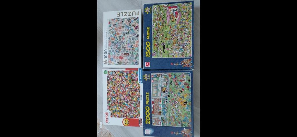 Allerlei puzzels, Enlèvement