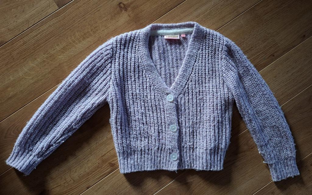 Someone lila wollen vest 128, Kinderen en Baby's, Kinderkleding | Maat 128, Gebruikt, Meisje, Trui of Vest, Ophalen of Verzenden