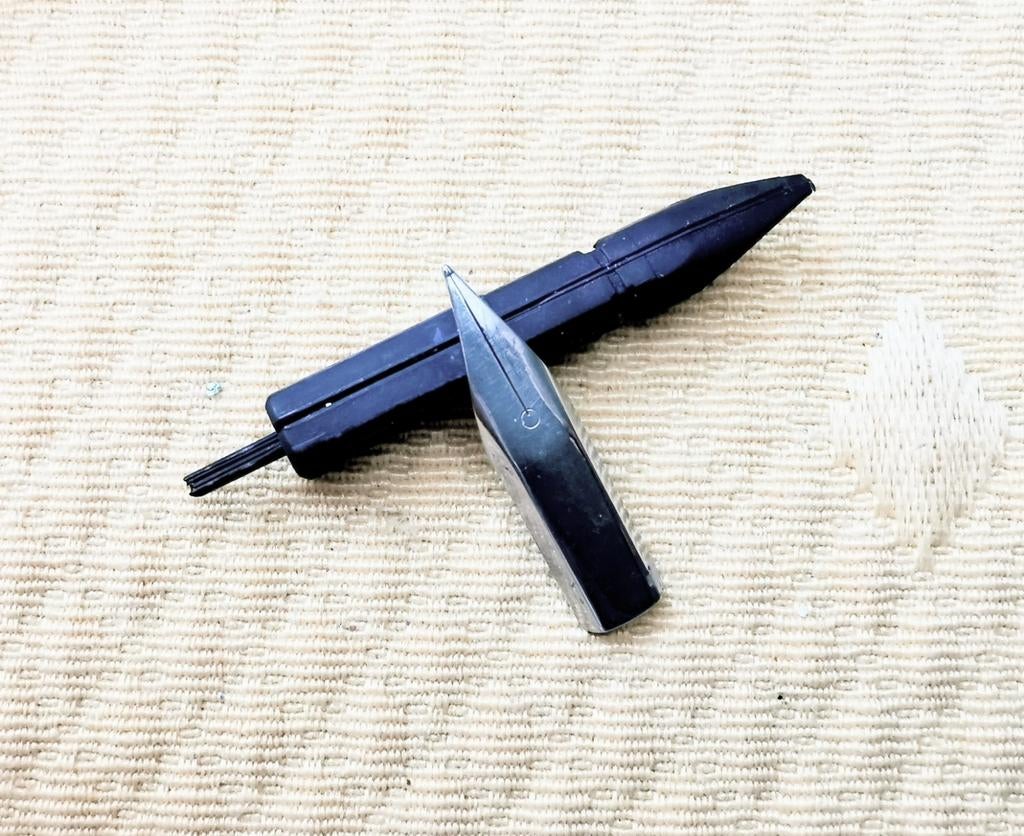 Penpunt en inkt toevoer Waterman pen, Ophalen of Verzenden, Gebruikt, Vulpen, Waterman
