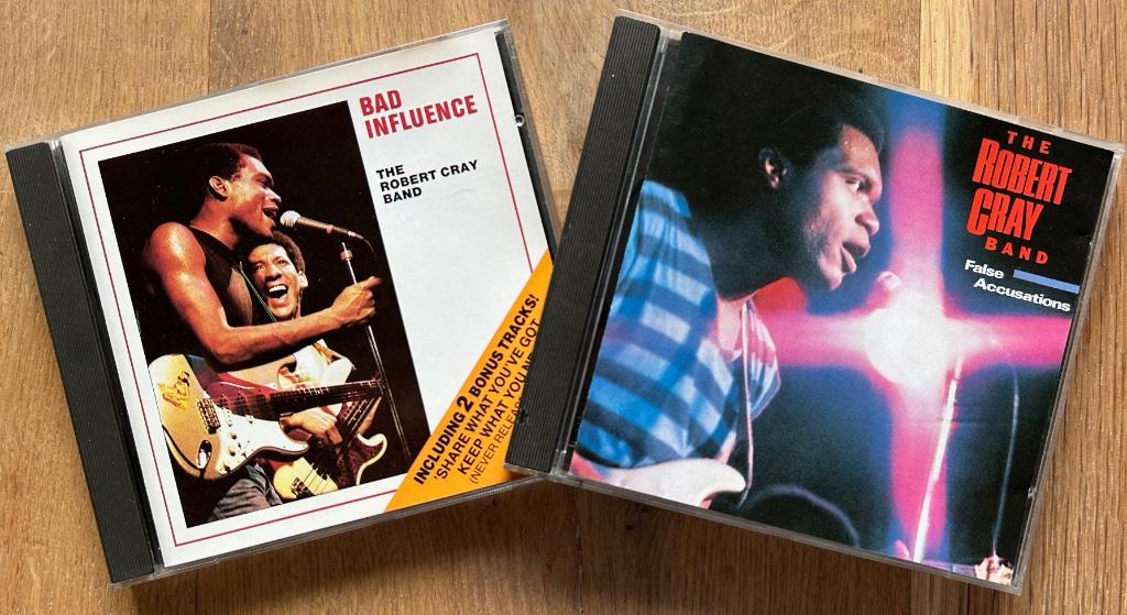 ROBERT CRAY BAND - Bad influence & False accusations (2CDs), Cd's en Dvd's, Cd's | Jazz en Blues, Blues, 1980 tot heden, Ophalen of Verzenden