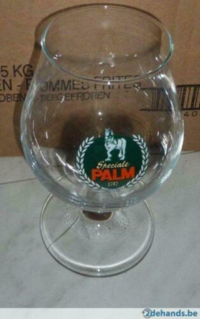 Glas 'Speciale Palm', Ophalen of Verzenden, Gebruikt, Glas of Glazen, Palm