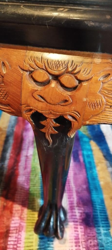Oosterse Chinese laktafel, Antiek en Kunst, Ophalen