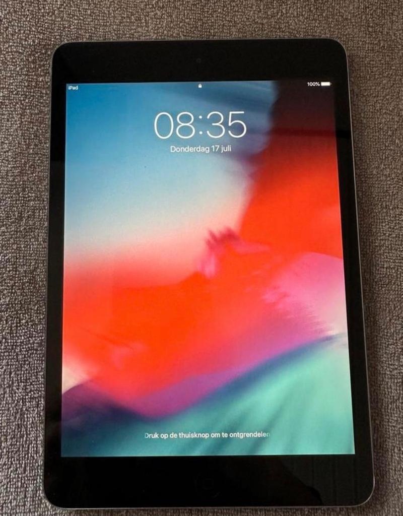 iPad mini 2 - 16 GB - Grijs - Mooie staat, Informatique & Logiciels, Apple iPad Tablettes, Gris, Apple iPad, Enlèvement, Utilisé